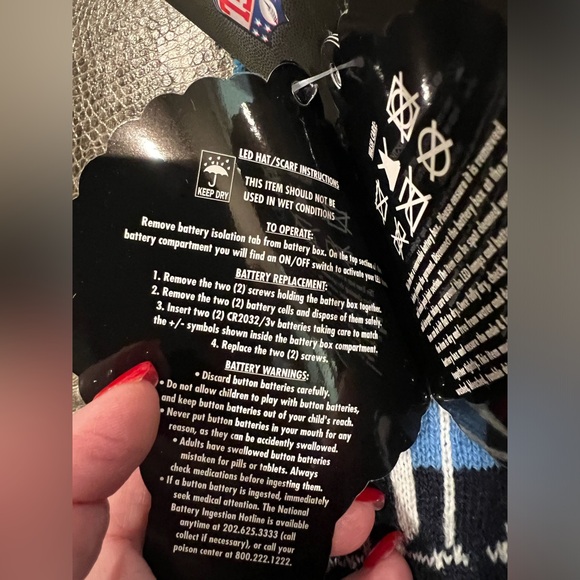 FOCO - NFL - NWT - LED CAP - Tennessee Titans - Light Em Up - Blue/Gray - Picture 8 of 8